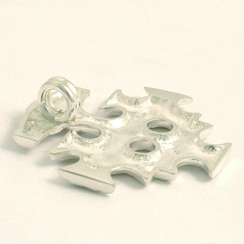 celtic field - Anhänger Hiddenseekreuz 925 Silber 38 x 41 mm einseitig