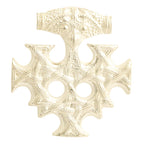 celtic field - Anhänger Hiddenseekreuz 925 Silber 38 x 41 mm einseitig