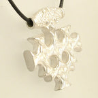 celtic field - Pendant Hiddensee Cross 925 Sterling Silver solid 37 x 40 mm