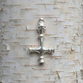celtic field - Anhänger Thors Hammer aus Island (Wolfskreuz) 925 Silber