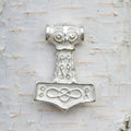 celtic field - Pendentif Marteau de Thor argent massif 925 - Fait main