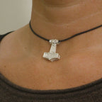 celtic field - Pendentif Marteau de Thor argent massif 925 - Fait main