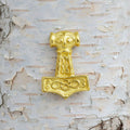 celtic field - Anhänger Thors Hammer aus Östergotland klein massives 585 Gelbgold