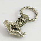 celtic field - Anhänger Thors Hammer (Maske groß) ohne Schlaufe 925 Silber antik