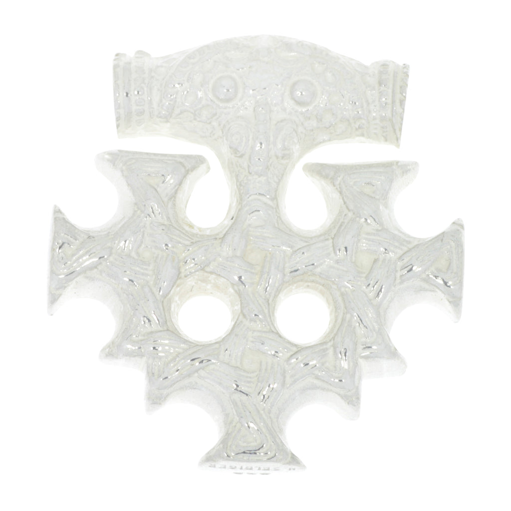 celtic field - Anhänger Hiddenseekreuz 925 Silber 26 x 28 mm