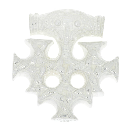 celtic field - Anhänger Hiddenseekreuz 925 Silber 26 x 28 mm