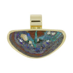 Schmuakanhänger in Gold mit Opal