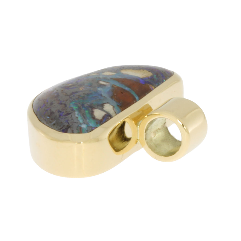 Schmuakanhänger in Gold mit Opal
