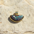 Schmuakanhänger in Gold mit Opal