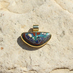 Schmuakanhänger in Gold mit Opal