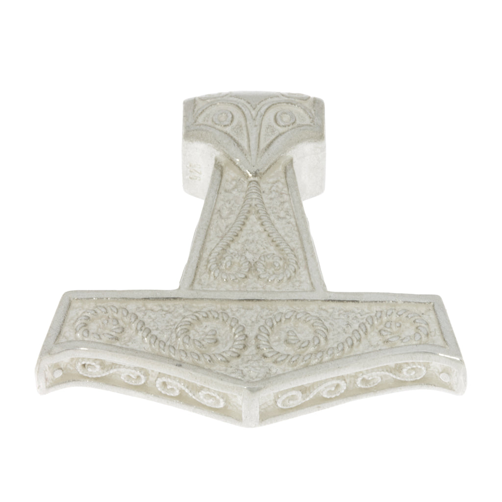 celtic field - Anhänger Thorshammer "Fionn" massives 925 Silber 33 x 33 mm