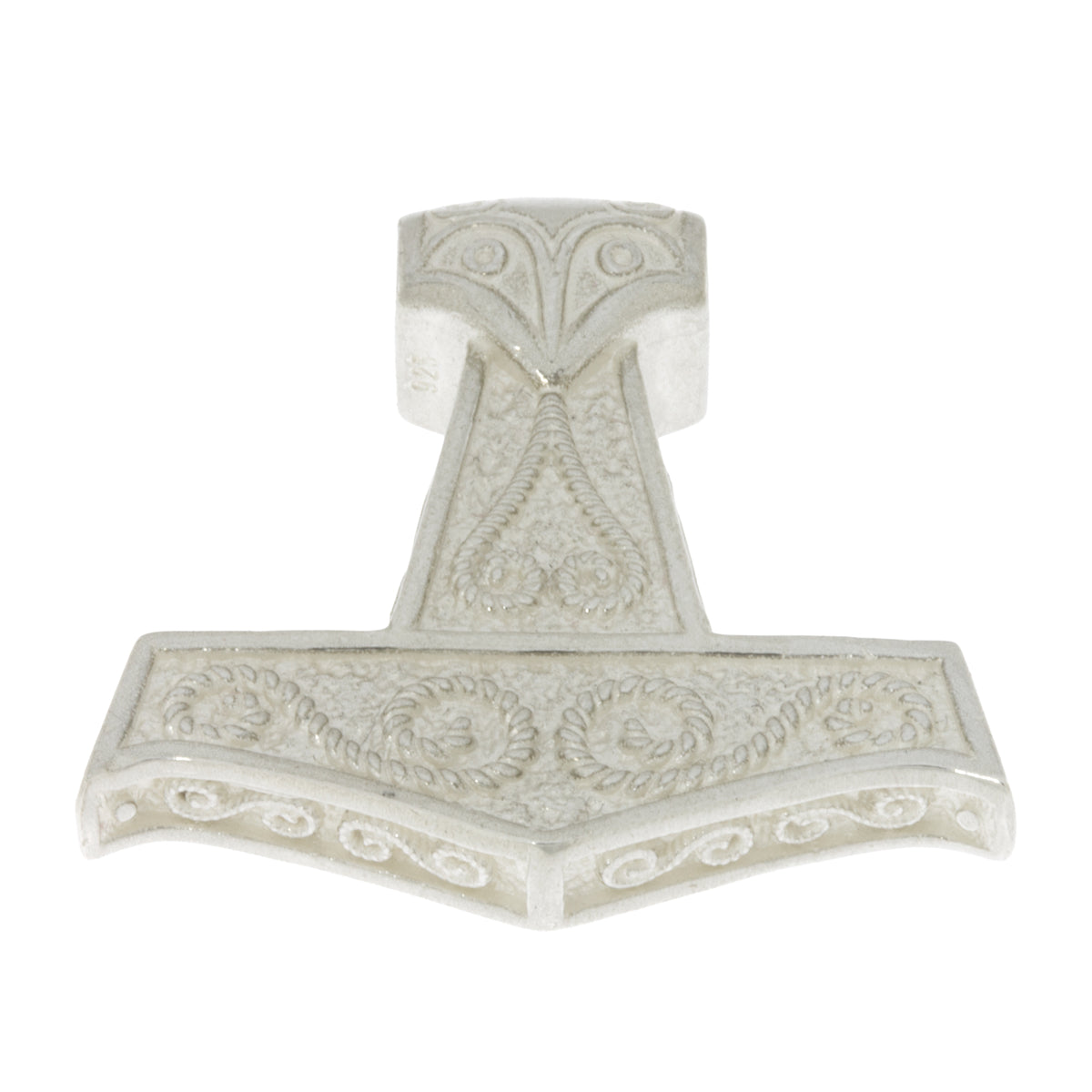 celtic field - Anhänger Thorshammer "Fionn" massives 925 Silber 33 x 33 mm
