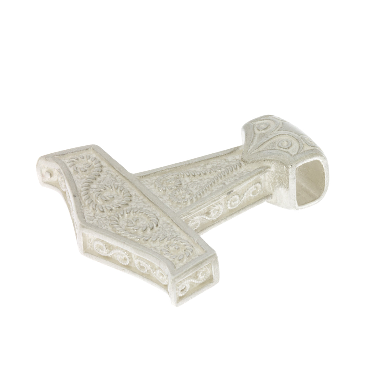 celtic field - Anhänger Thorshammer "Fionn" massives 925 Silber 33 x 33 mm