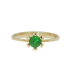 Verlobungsring Gold mit Tsavorit